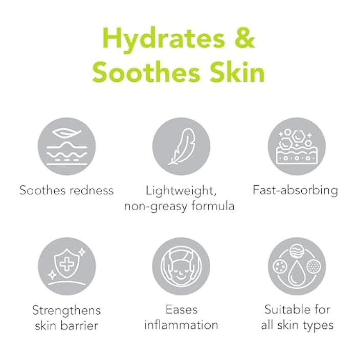 humane Oil-Free Daily Lightweight Face Moisturizer for Acne-Prone Skin - 4 Fl Oz - Gentle for All Skin Types - With Soothing Antioxidants Like Aloe Vera, Hyaluronic Acid, Cucumber and Grapeseed - Image 3