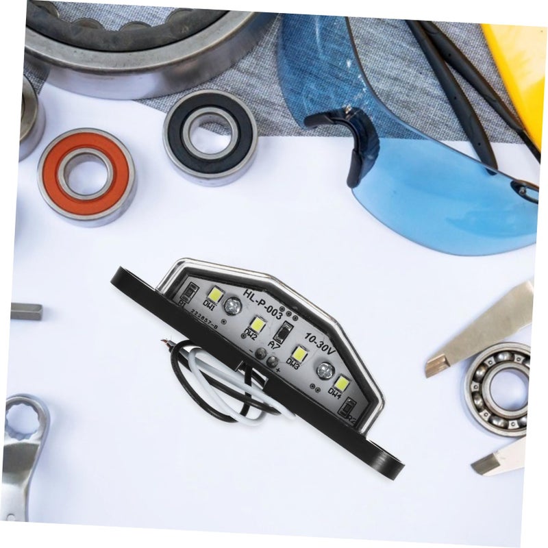 LED License Plate Light High Brightness Low Power Consumption Easy Install Truck Trailer - Image 4