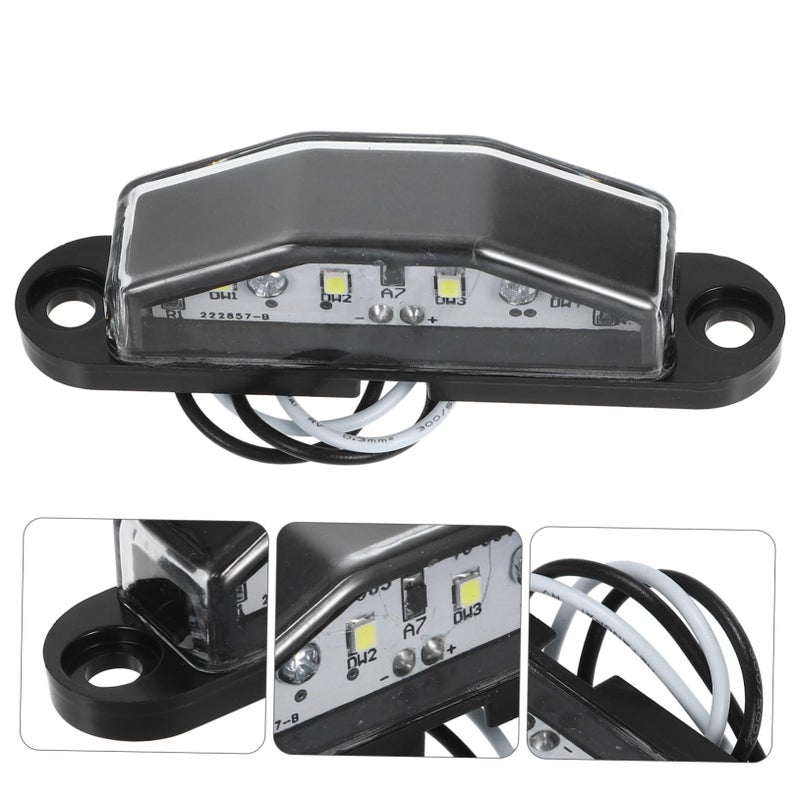 LED License Plate Light High Brightness Low Power Consumption Easy Install Truck Trailer - Image 3