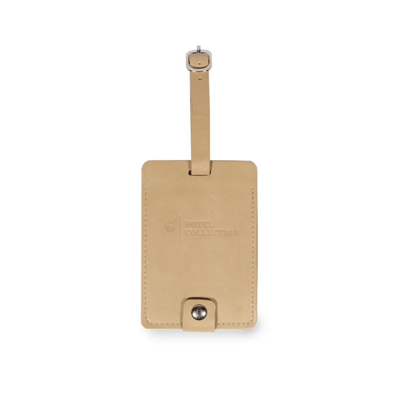 Hotel Collection  Luggage Tag - Luxe PU Leather Luggage Tag – Stylish & Durable Travel Accessory  | Best Price UAE