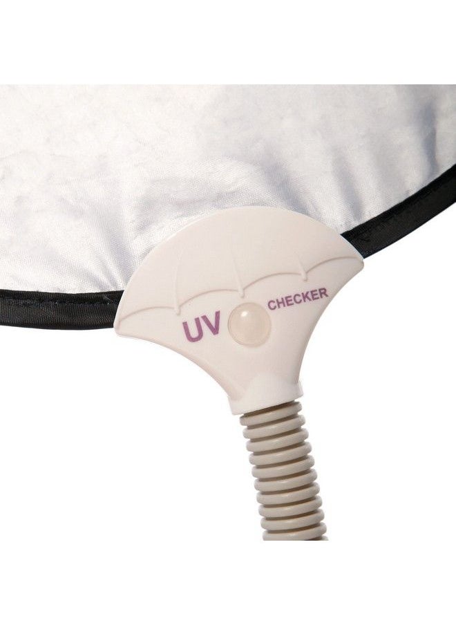 dreambaby - Clipon Stroller Sunshade Baby Sun Shade Protection With Uv Checker Indicator Feature Measures 15X15X0.5 Inch Pack Of 1 - Image 1