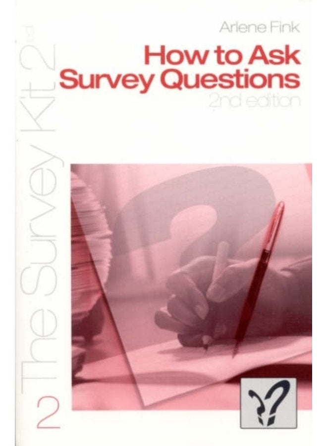How to Ask Survey Questions - Paperback