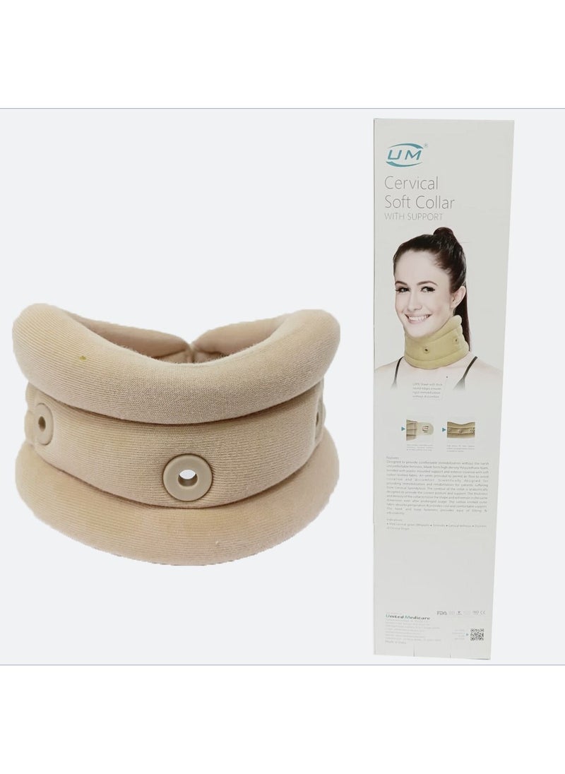 Cervical Soft Collar With Support - pzsku/Z2A46716E0A4330B27EDAZ/45/_/1642682114/0315f0d7-6b32-4d9b-9661-45598feb6ba4