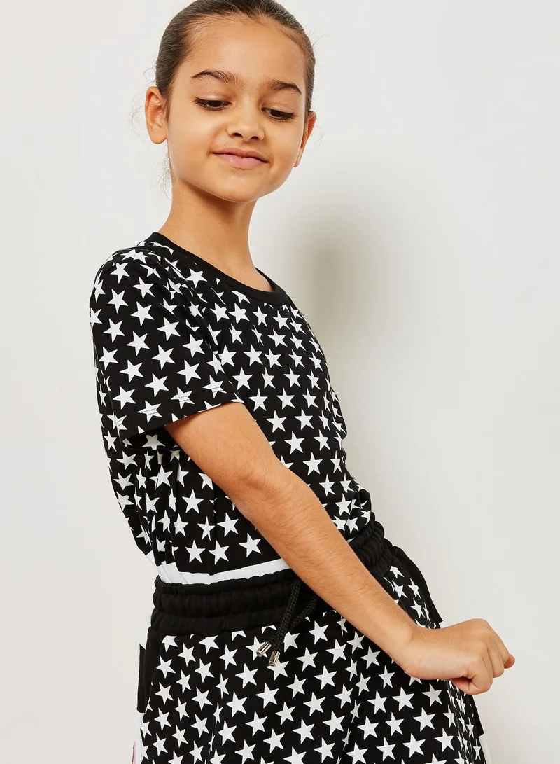 MSGM Kids Printed T-Shirt