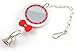 Litewoo Bird Mirror Toy with Bell Swing Hanging Ringer Leather Mirror Toy Parrot Cage Accessories Decoration for Small and Medium Parakeet Cockatiel Finch Lovebird Conure Budgie Cockatoo African Grey A - Image 3