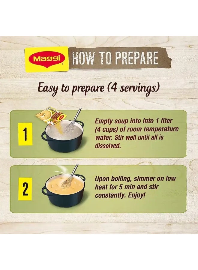 Maggi Maggi Cream Of Mushroom Soup Sachet- 68 gm - Image 4