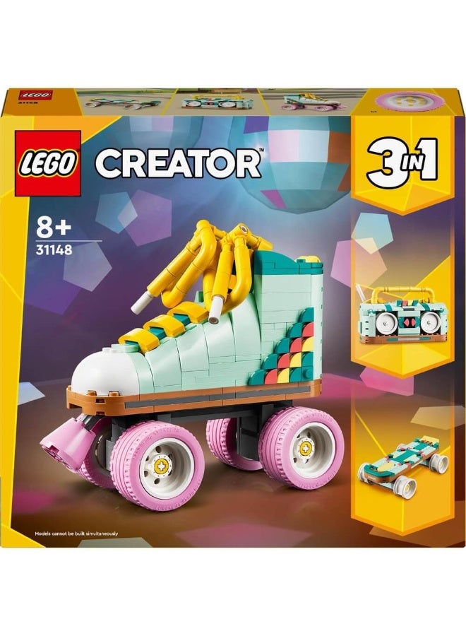 LEGO Creator Retro Roller Skate 3-In-1 Toy 31148 Building Set (342 Pieces) - Image 2