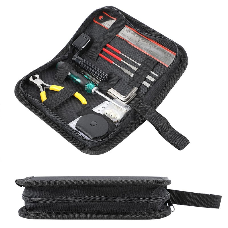 Juarez Guitar Maintenance, Set-up and Repair 23 Piece Tool Kit for Ukulele, Acoustic, Electric and Bass Guitars - Image 5