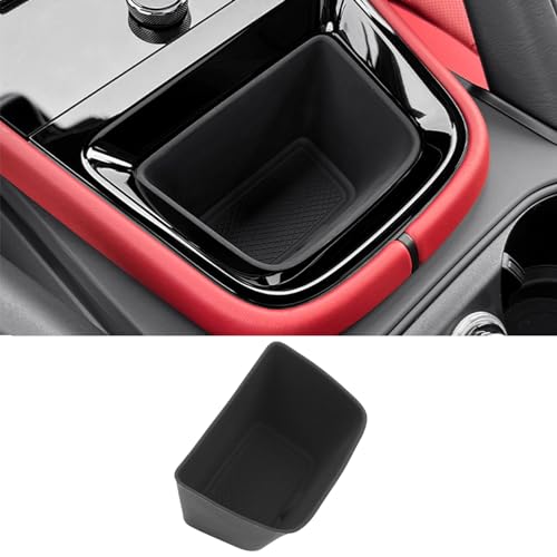 Speechn Cup Holder Coasters for Cayenne Accessories, Silicone Non-Slip Car Cup Holder Insert for Porsche 2018-2025 Cayenne Car Accessories (for Cayenne 2018-2025 Black) - Image 1