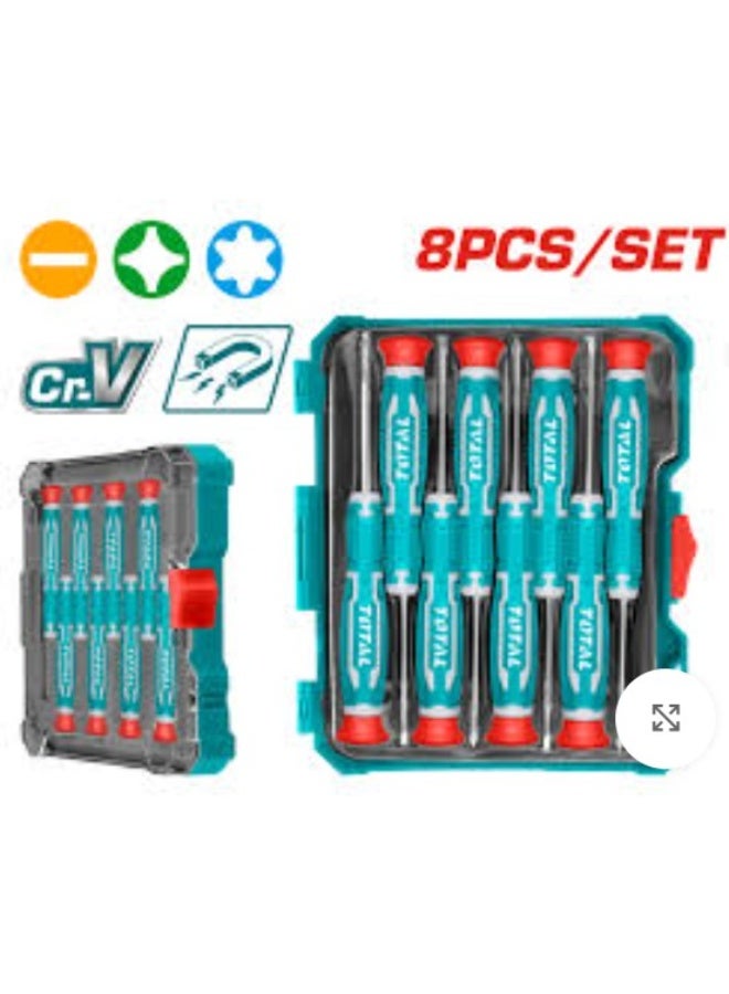 TOTAL Rosette Total Screwdriver Set