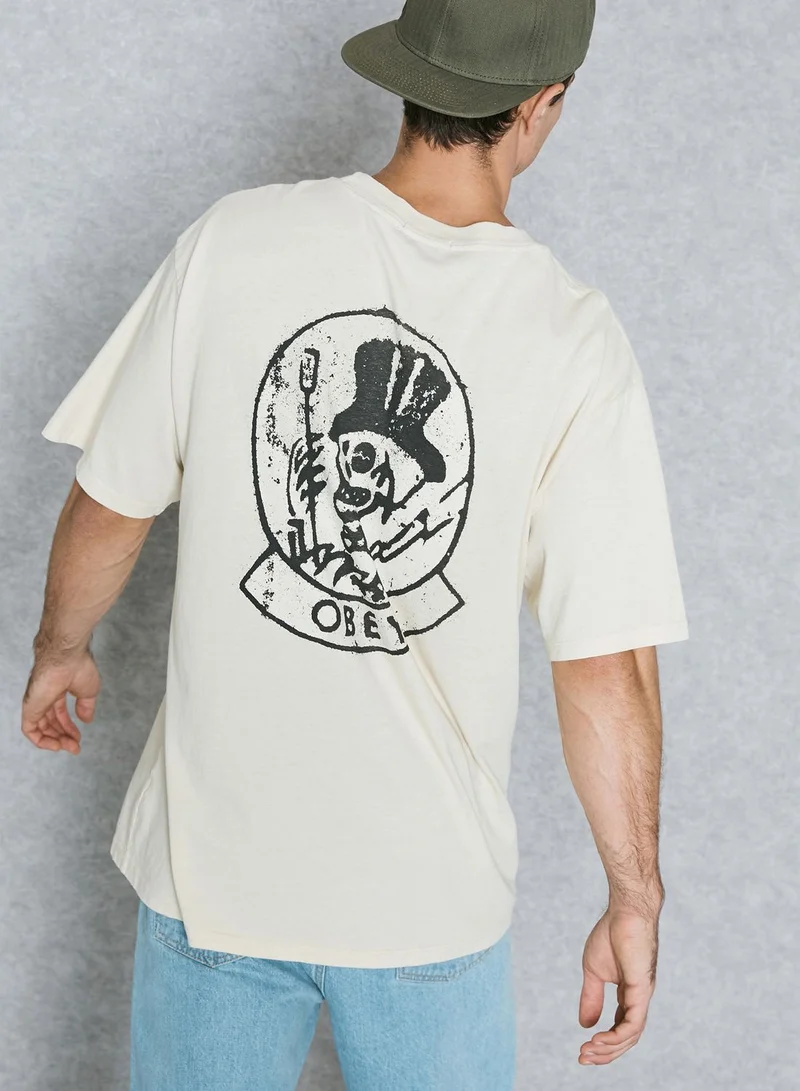 OBEY Wave Oversized T-Shirt