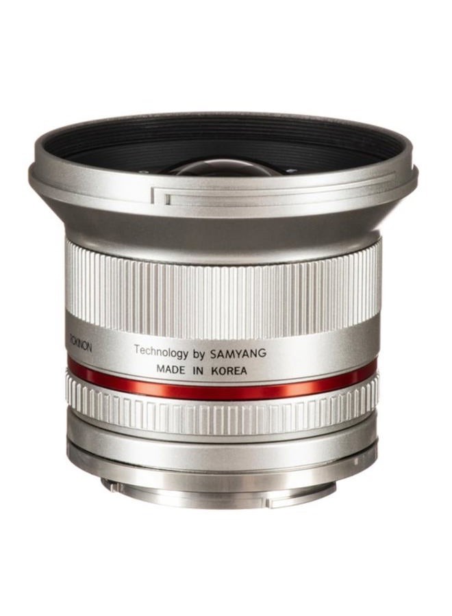 Rokinon 12mm f/2.0 CS Lens for Sony E, Silver  - Image 4