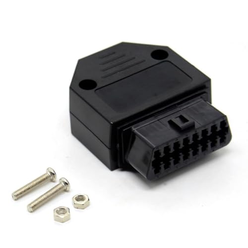 Star AutoLink STAR055 OBD2 Female Connector 16PIN OBDII Diagnostic Port Plug with Shell Case, Terminals & Screws – Universal Replacement Adapter for Car Scanner Tools - Image 2
