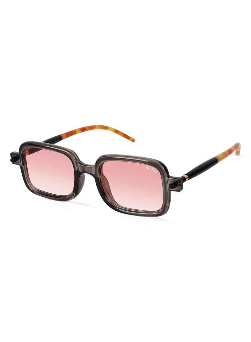 Woggles Red Pappy Vexor Red Square Sunglasses