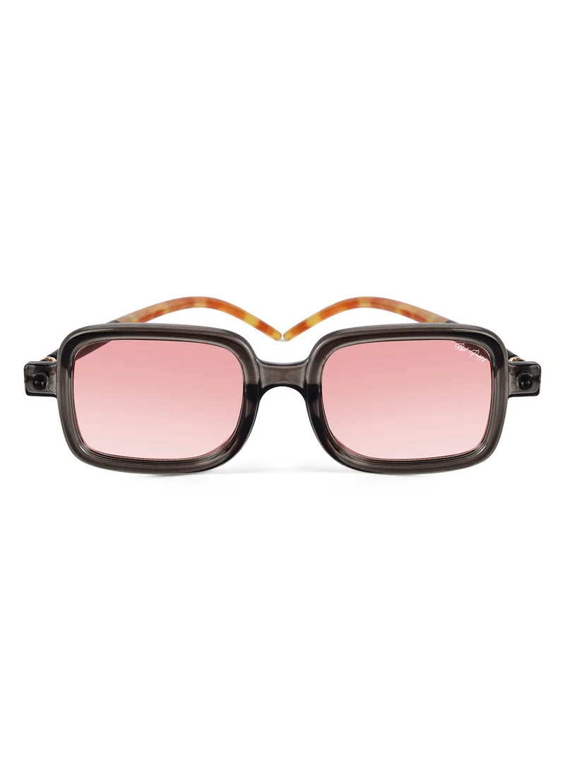 Woggles Red Pappy Vexor Red Square Sunglasses