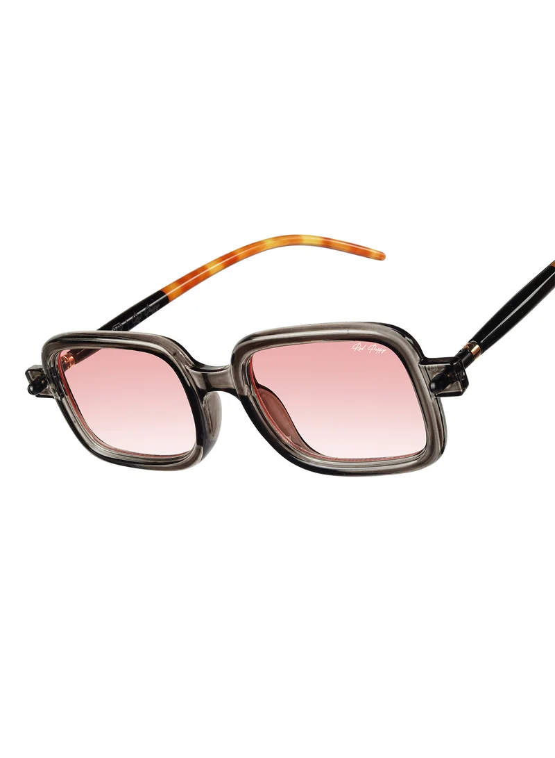 Woggles Red Pappy Vexor Red Square Sunglasses
