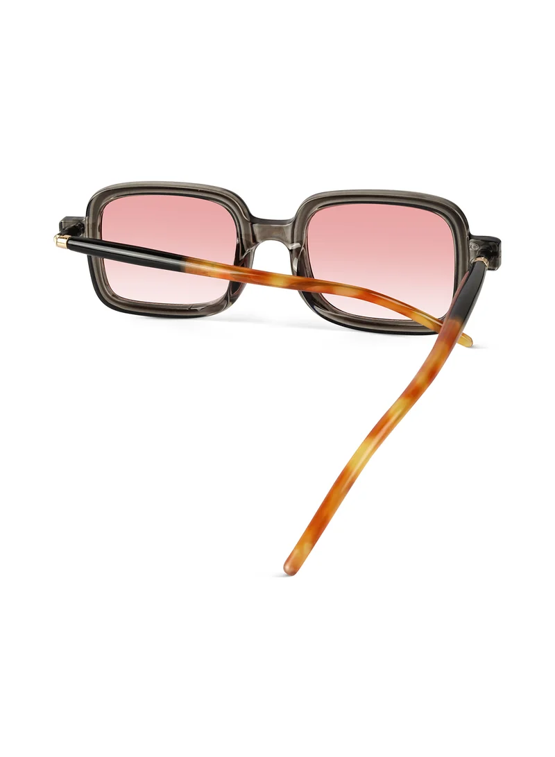 Woggles Red Pappy Vexor Red Square Sunglasses