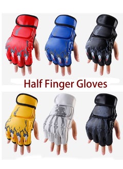 Boxing Gear Half finger Boxing Gloves For Boxing Training、MMA、Fighting、UFC、Contest Gear