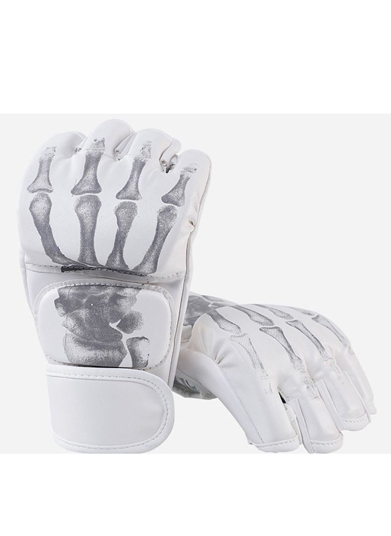 Furtey - Boxing Gear Half finger Boxing Gloves For Boxing Training、MMA、Fighting、UFC、Contest Gear - Image 1