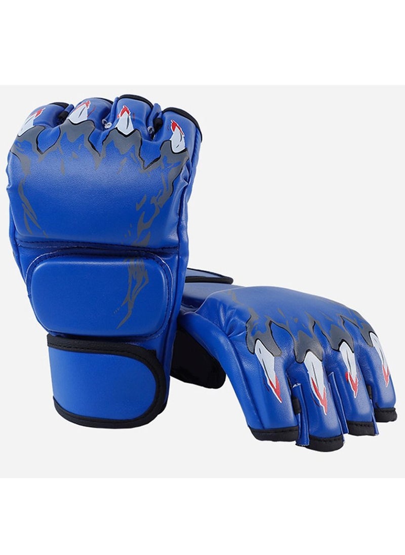 Furtey - Boxing Gear Half finger Boxing Gloves For Boxing Training、MMA、Fighting、UFC、Contest Gear - Image 1