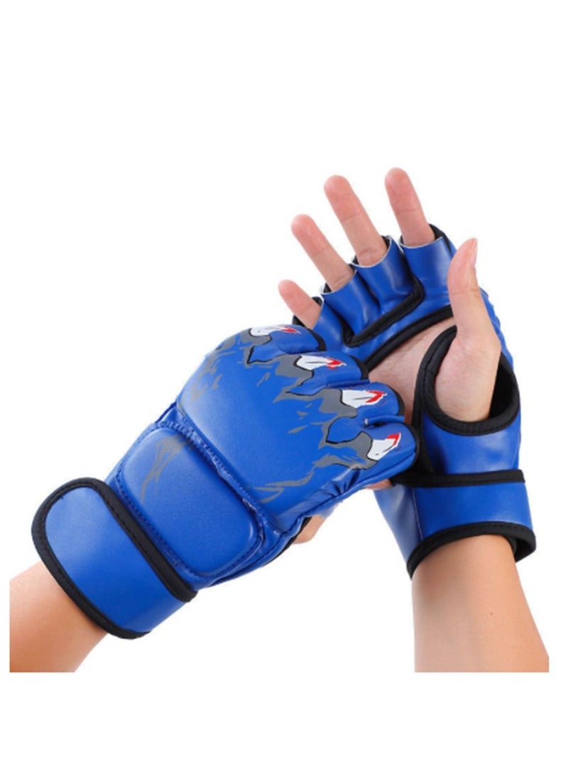 Furtey - Boxing Gear Half finger Boxing Gloves For Boxing Training、MMA、Fighting、UFC、Contest Gear - Image 1