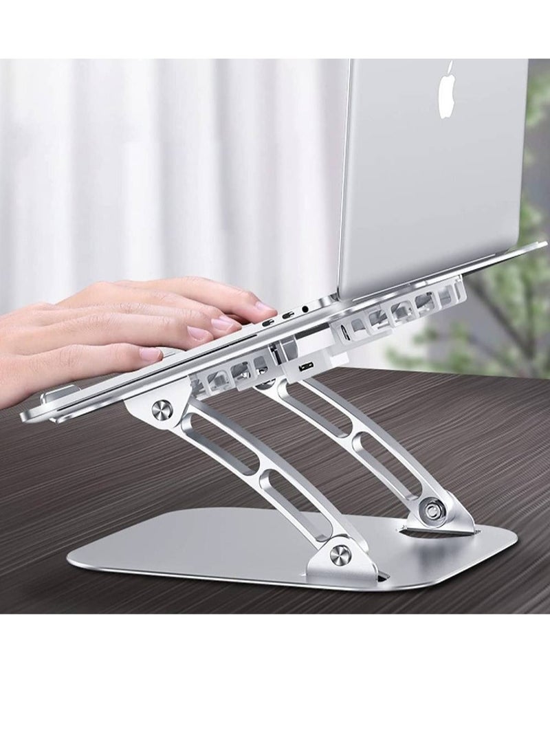 Laptop Cooling Stand with two Fan Computer Laptop Cooler Riser Compatible for 10- 15Inch Notebooks Tablets - Image 3
