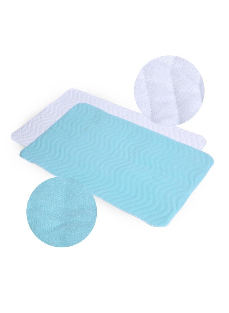 Washable Waterproof Reusable Urine Incontinent Mat Breathable Nursing Pad Ultra Absorbent Diaper Elderly Baby Cotton Urine Mattress (70*90cm)  - Image 2