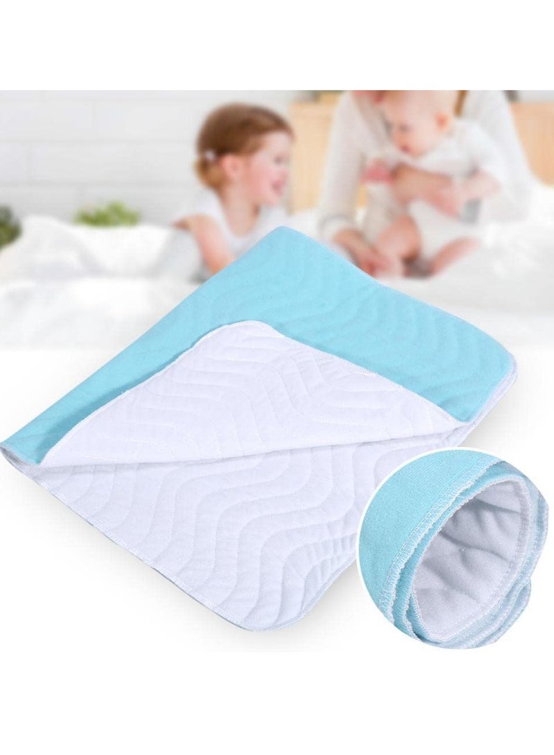 Washable Waterproof Reusable Urine Incontinent Mat Breathable Nursing Pad Ultra Absorbent Diaper Elderly Baby Cotton Urine Mattress (70*90cm)  - Image 1