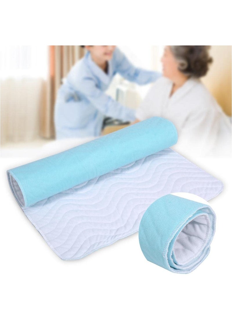 Washable Waterproof Reusable Urine Incontinent Mat Breathable Nursing Pad Ultra Absorbent Diaper Elderly Baby Cotton Urine Mattress (70*90cm)  - Image 4