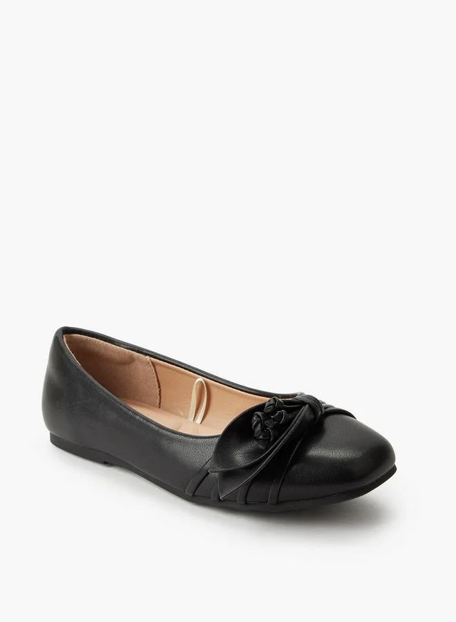 Little Missy Girls Slip-On Ballerina Shoes