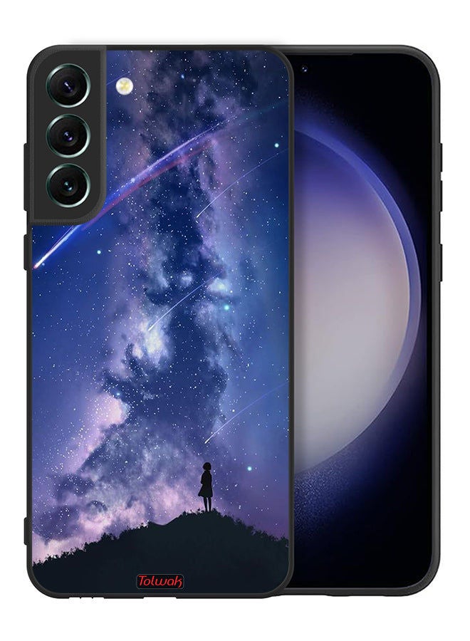 Tolwak Samsung Galaxy S21 FE 5G Protective Case Cover Moving Stars - Image 2