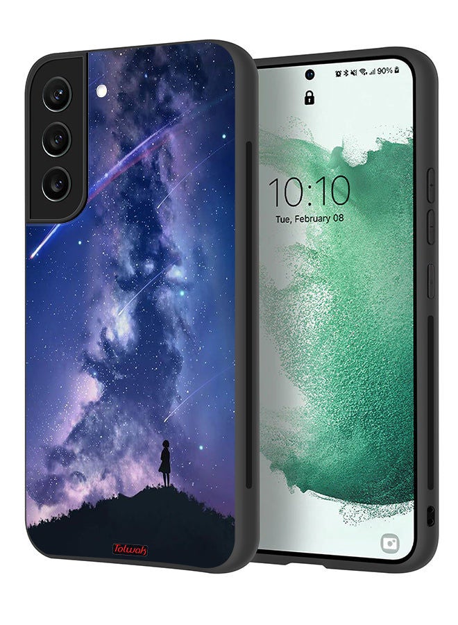 Tolwak Samsung Galaxy S21 FE 5G Protective Case Cover Moving Stars - Image 1