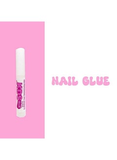 KDS 5 pcs KDS Nail Tip Glue - Adhesive Super Bond for Acrylic Nails Tips - 0.07 oz for Each Glue  - Image 4
