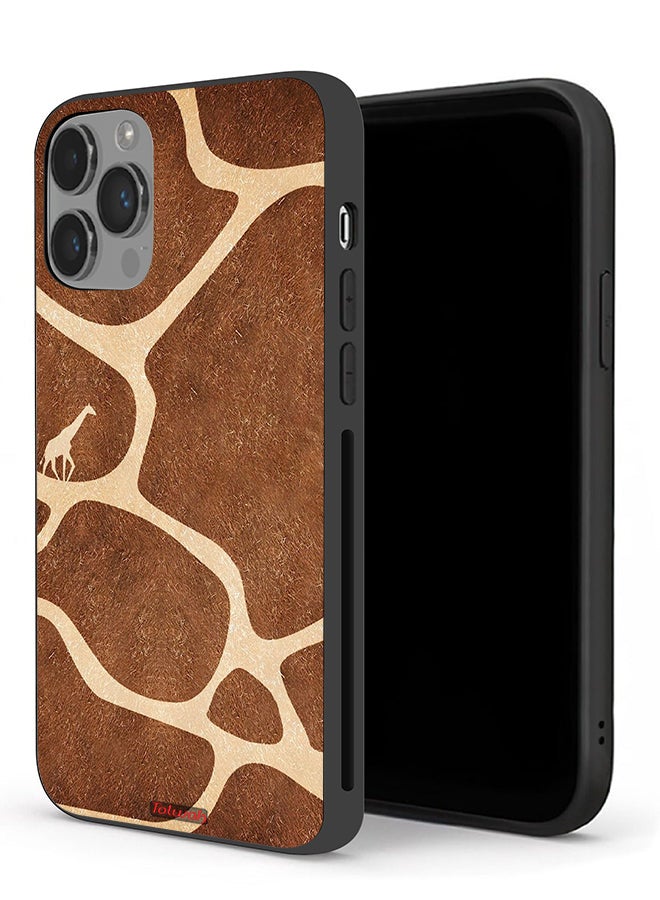 Tolwak Apple iPhone 14 Pro Max Protective Case Giraffe Skin - Image 1