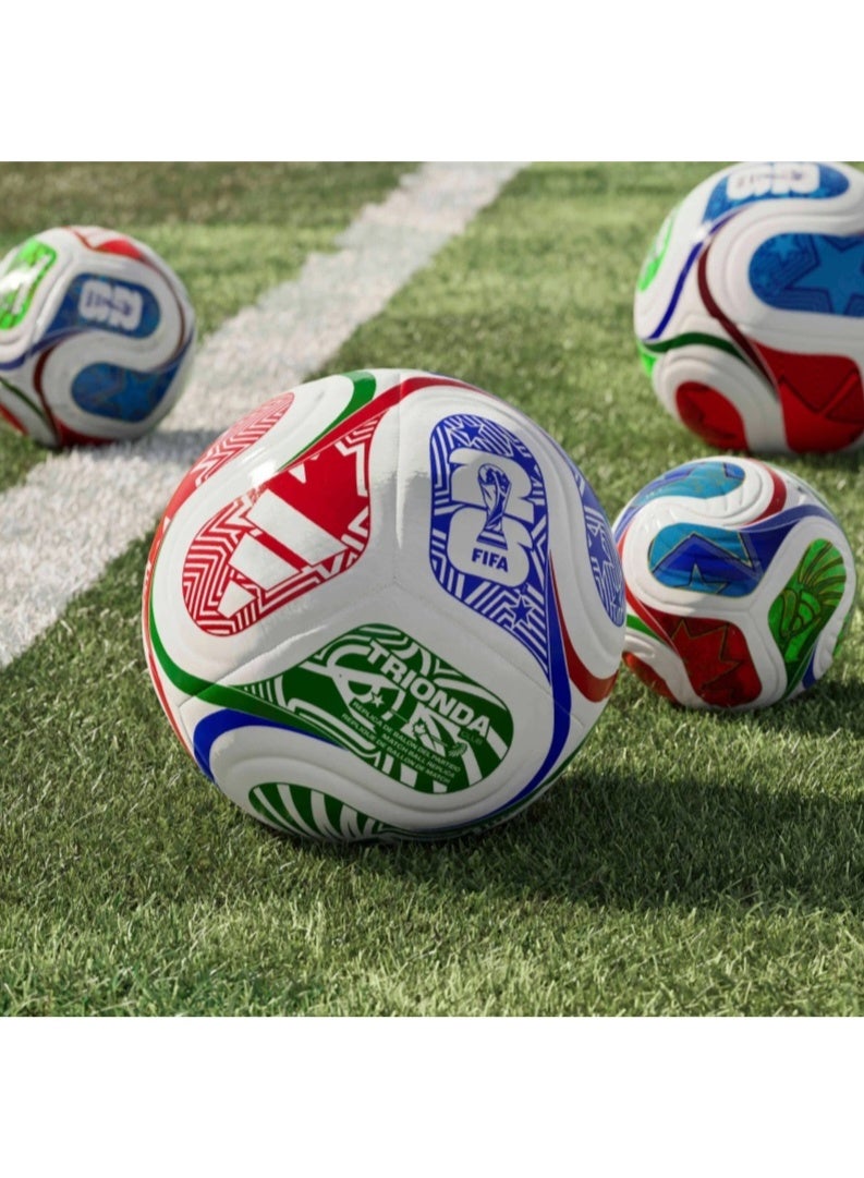 Adidas 2026 FIFA World Cup Trionda League Street Replica Football Size 5 [Machine Stitched] ( Deflated ) - Image 1
