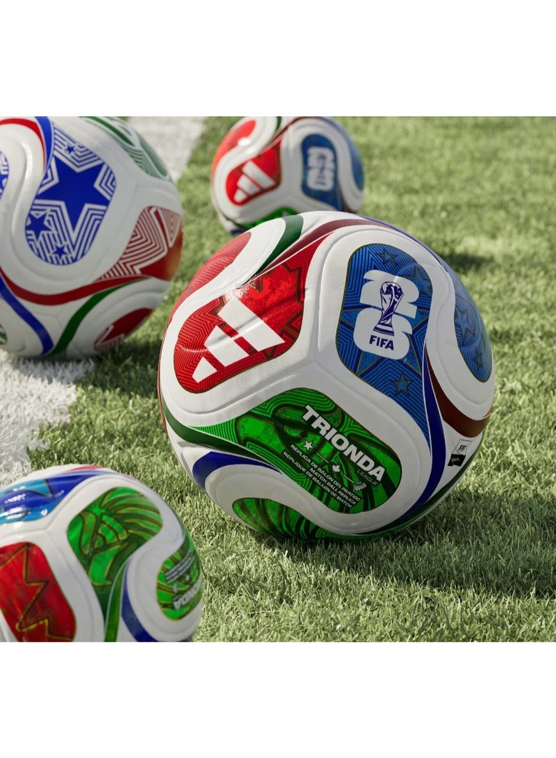 Adidas 2026 FIFA World Cup Trionda League Street Replica Football Size 5 [Laminated] (Inflated) - Image 4