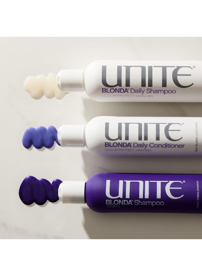 Unite Blonda Daily Shampoo For Unisex 10 Oz - Image 4