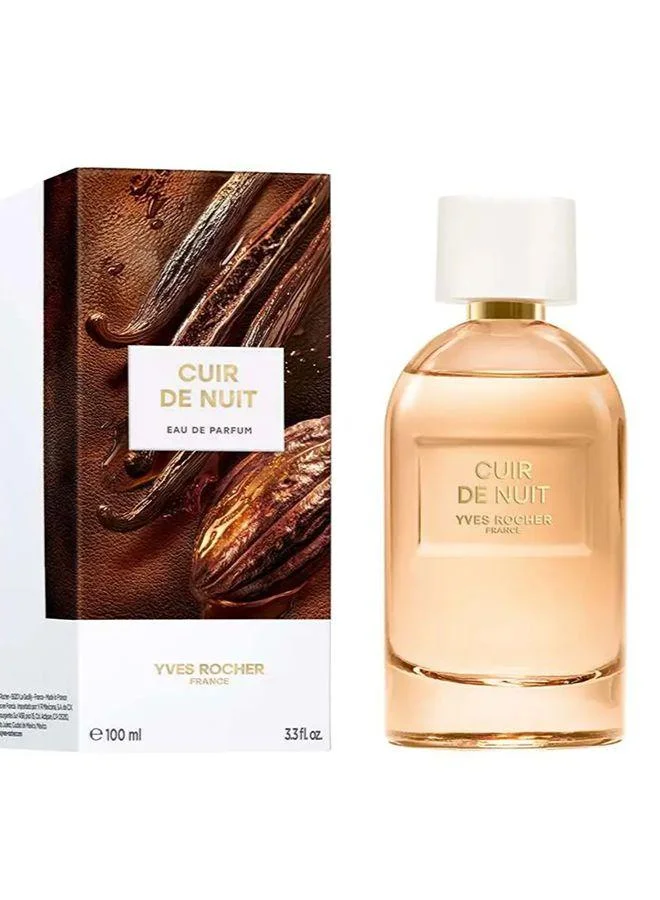 Yves Rocher 100 ml Cuir De Nuit Eau De Parfum Cuir Denuit     Spray Bottle 100 for Women | Best Price UAE