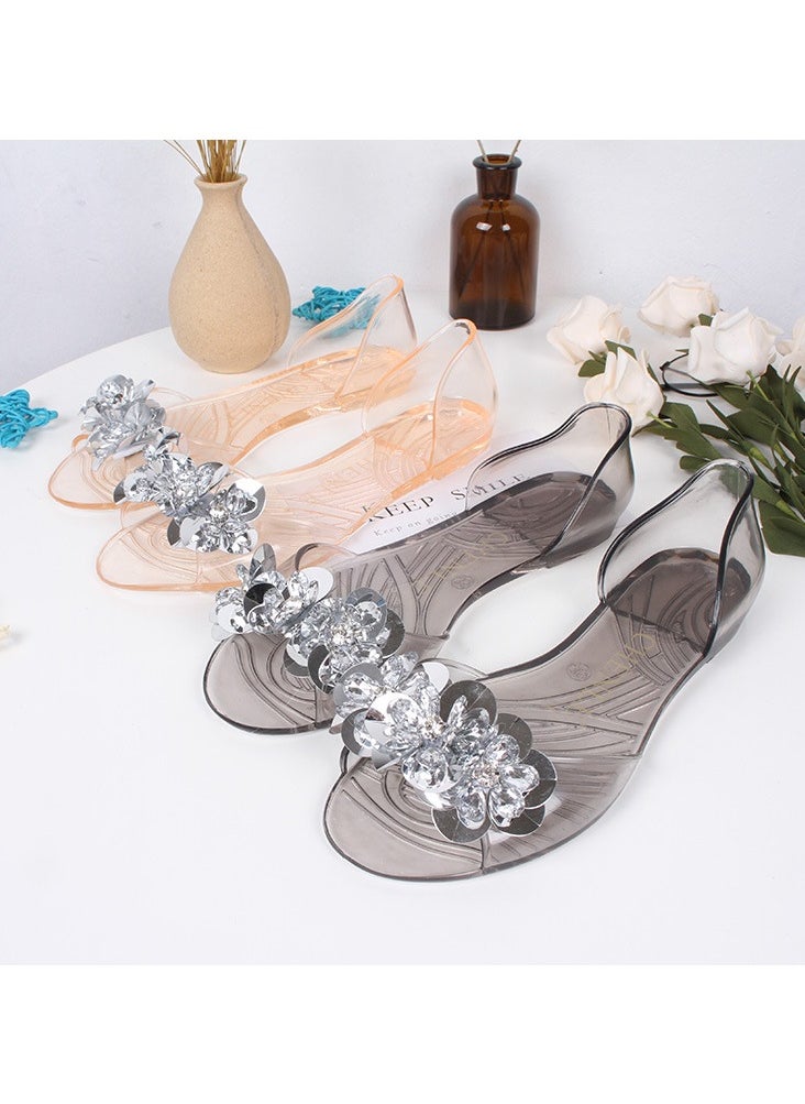 KUYING New Fashion Outgoing Flat Bottom Slippers  - Image 2
