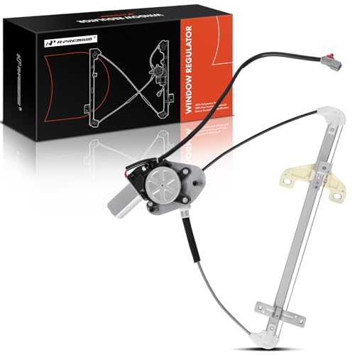 A-Premium Power Window Regulator with Motor Compatible with Honda Civic 2001-2005 (US Built Only) Rear Left Driver Side - Image 1