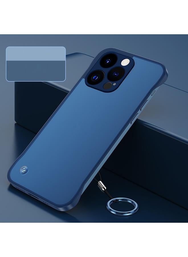 S-TOP Case For iPhone 14 Pro Max Metal Lens Frosted Finger Ring Strap Phone Case - Image 2