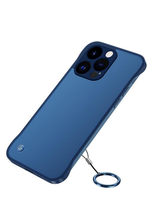 S-TOP Case For iPhone 14 Pro Max Metal Lens Frosted Finger Ring Strap Phone Case - Image 1