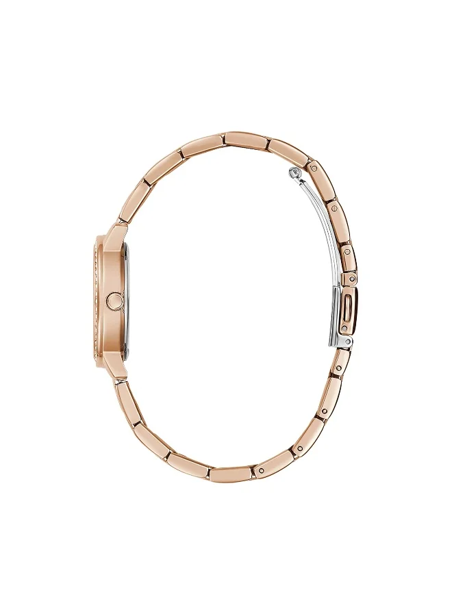جس Rose Gold Analog Watch for Women