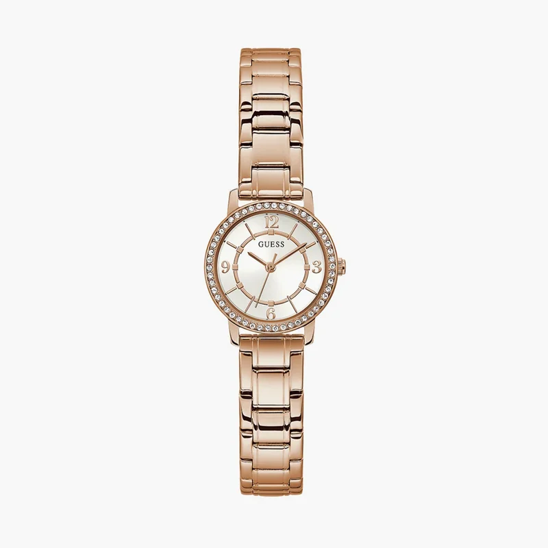 جس Rose Gold Analog Watch for Women