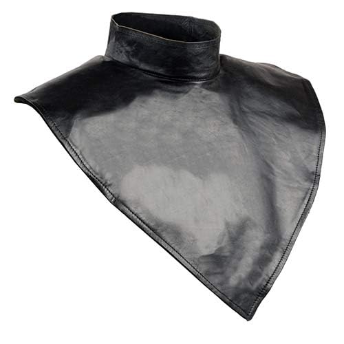 Milwaukee Leather SH166 Unisex Premium Leather Neck Warmer with Fleece Liner - One Size - Image 3