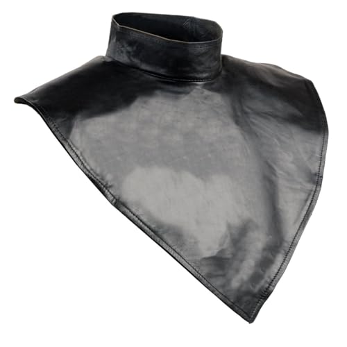 Milwaukee Leather SH166 Unisex Premium Leather Neck Warmer with Fleece Liner - One Size - Image 5