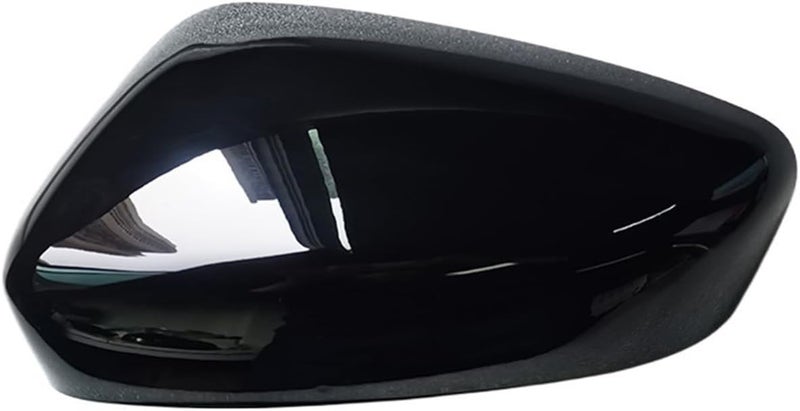 Rearview Mirror Cover Housing Lid Case L Black Compatible With Mazda 6 Atenza 2013 2017 - Image 1