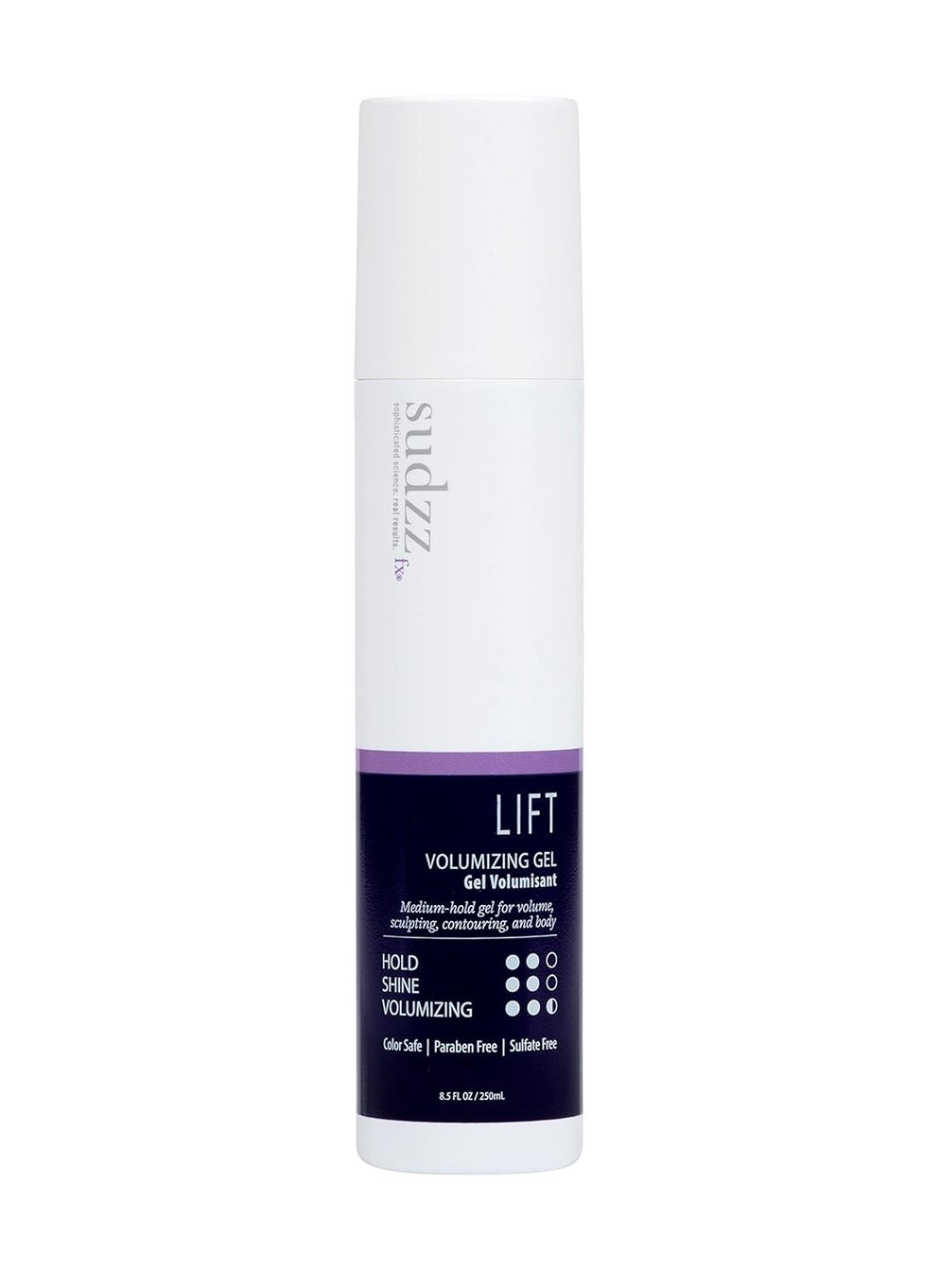 SUDZZFX SUDZZFX LIFT Volumizing Hair Gel, 8.5 Fl Oz (Formerly Zephyr) - Hair Spray For Fine Hair Shine Medium Hold - Hair Thickening Spray - Natural Hair Gel - Hair Gel for Men & Women 