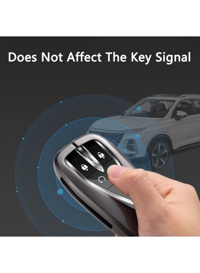 Bukela Metal Car Key Case Key Case Fits Changan CS35 CS55 CS75 Plus CS95 Eado Plus Uni-T Uni-K Key Cover Protective Key Fob - Image 3