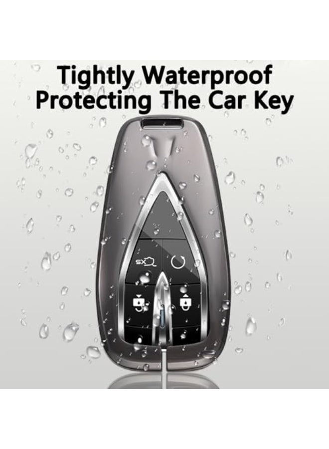 Bukela Metal Car Key Case Key Case Fits Changan CS35 CS55 CS75 Plus CS95 Eado Plus Uni-T Uni-K Key Cover Protective Key Fob - Image 5